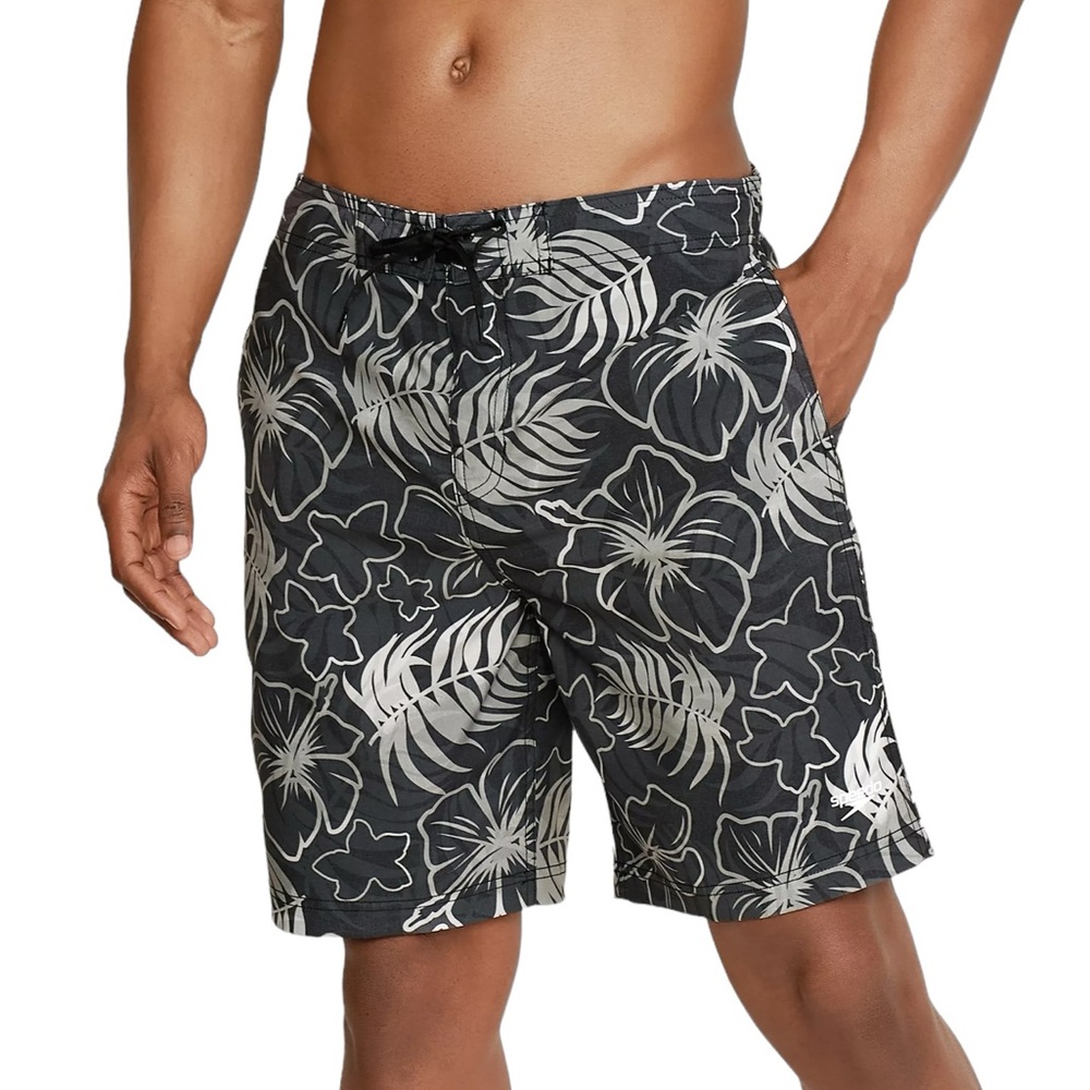 Speedo Men”s “Bondi” Boardshorts in Anthracite NWT
